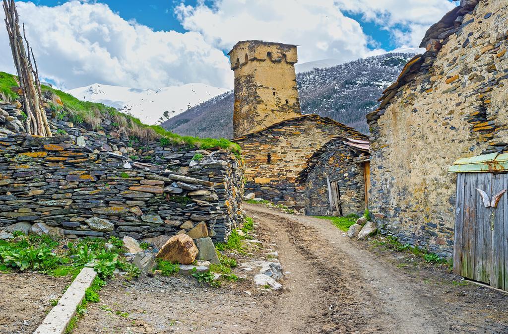 Guesthouse Angelina Ushguli Bagian luar foto
